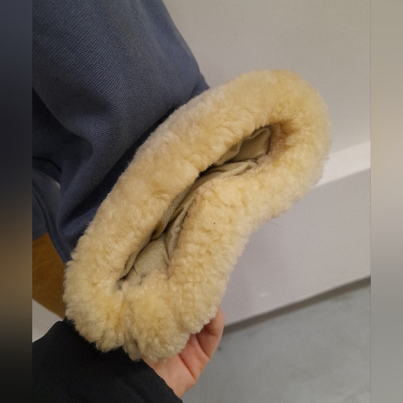 Vintage rare shearling Sheepskin sheepskin winter coat - Picture 5 of 12